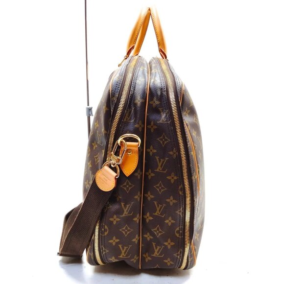 Louis Vuitton LV Travel Bag Alize2Poches Brown Monogram 719-041925 - Picture 3 of 9